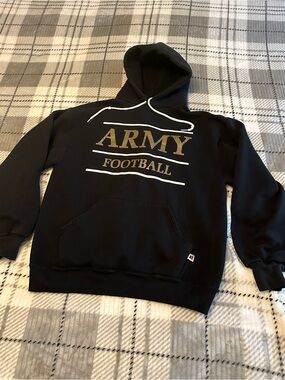 Army Football Vintage Russell Athletic Hoodie Size Large Made In USA